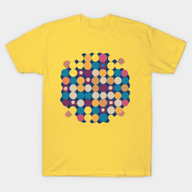 contemporary dot pattern T-Shirt by goingplaces